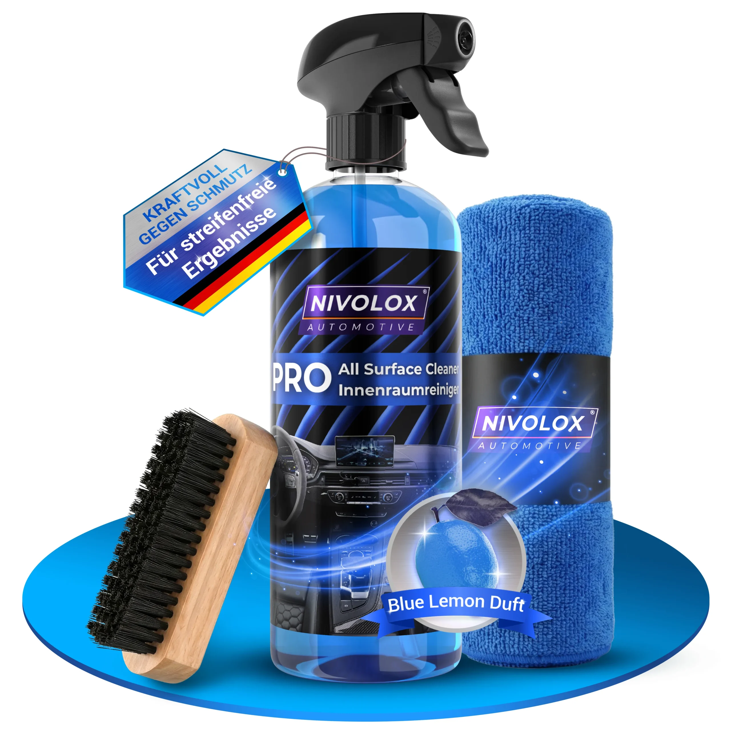 NIVOLOX® ASC Auto Innenreiniger Set (750ml)