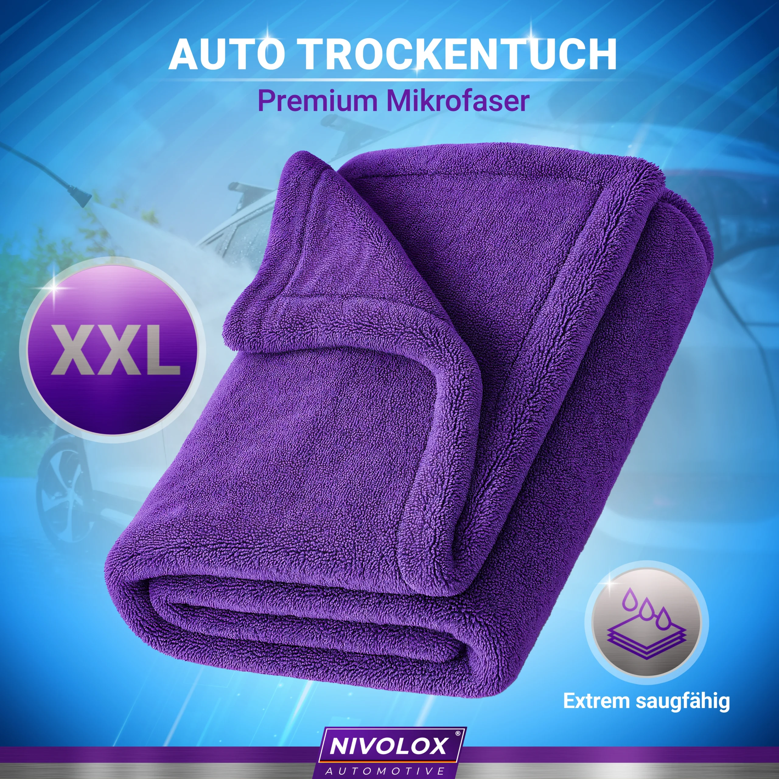 Nivolox Auto Trockentuch XXL – Bild 2