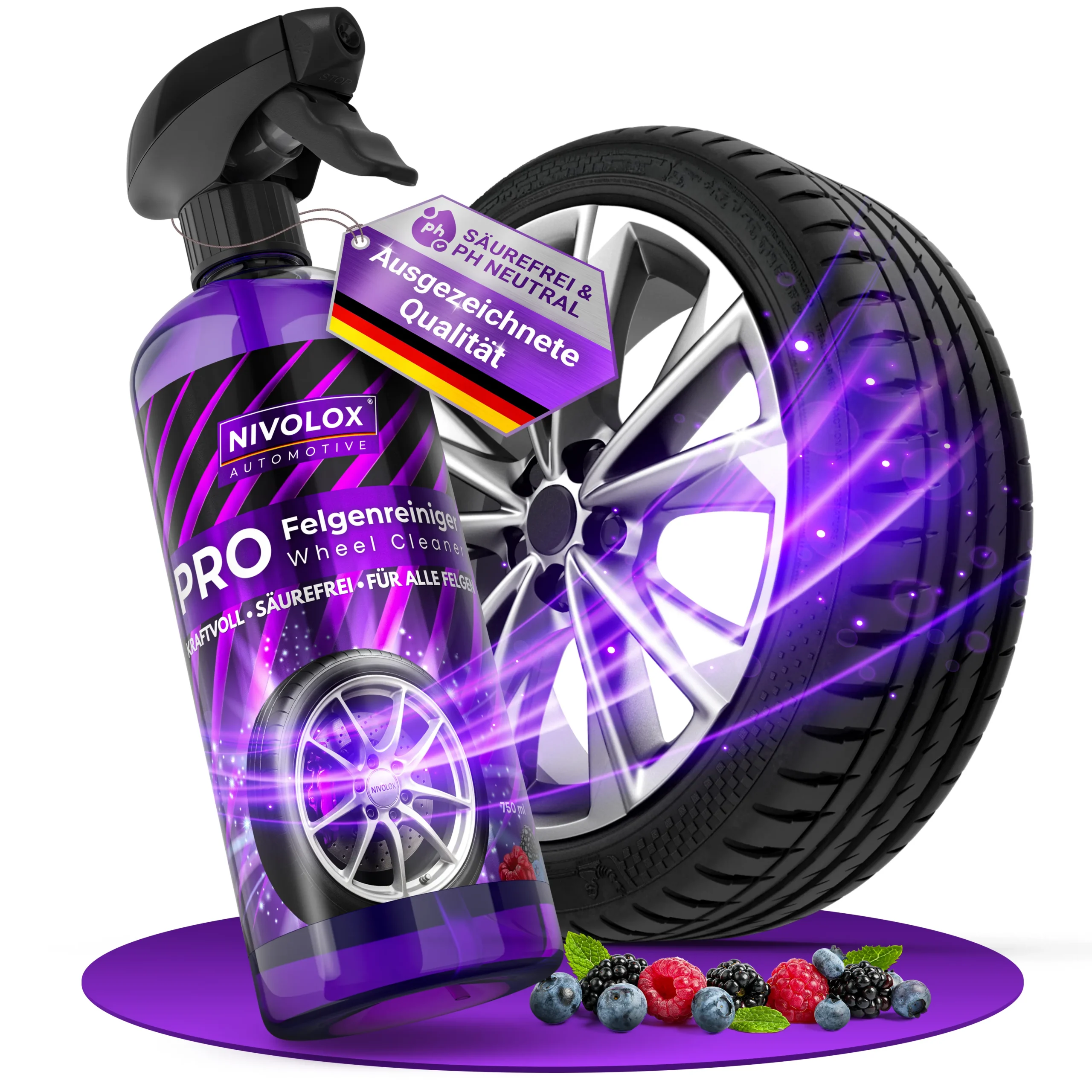 Nivolox Pro Felgenreiniger 750ml – Bild 2