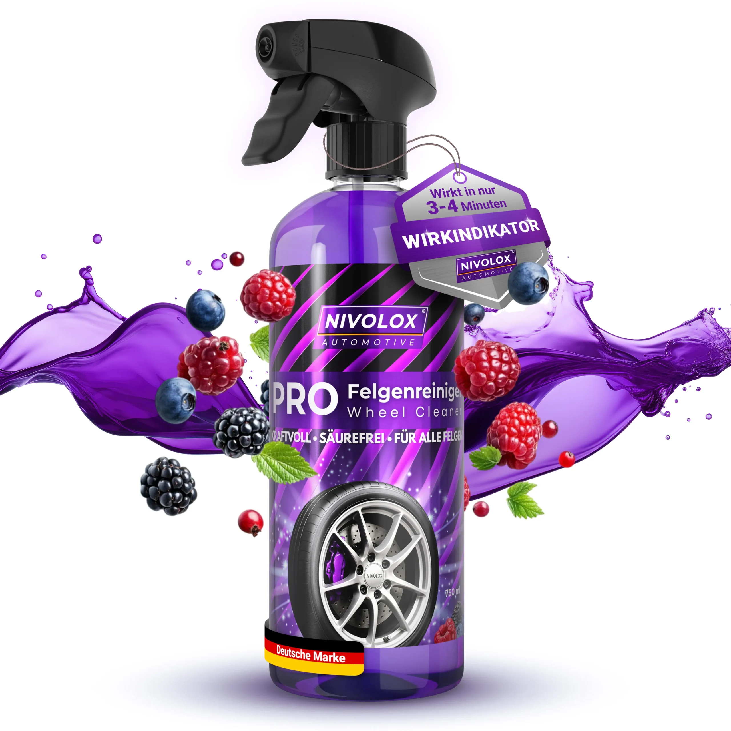 Nivolox Pro Felgenreiniger 750ml